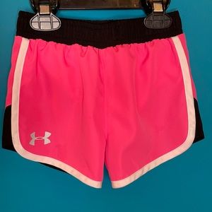 Under Armour Girls' Pre-School Fly-By Shorts NWOT